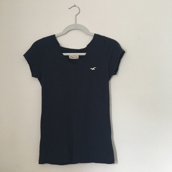 Hollister Tops - Hollister Short Sleeve Logo Top